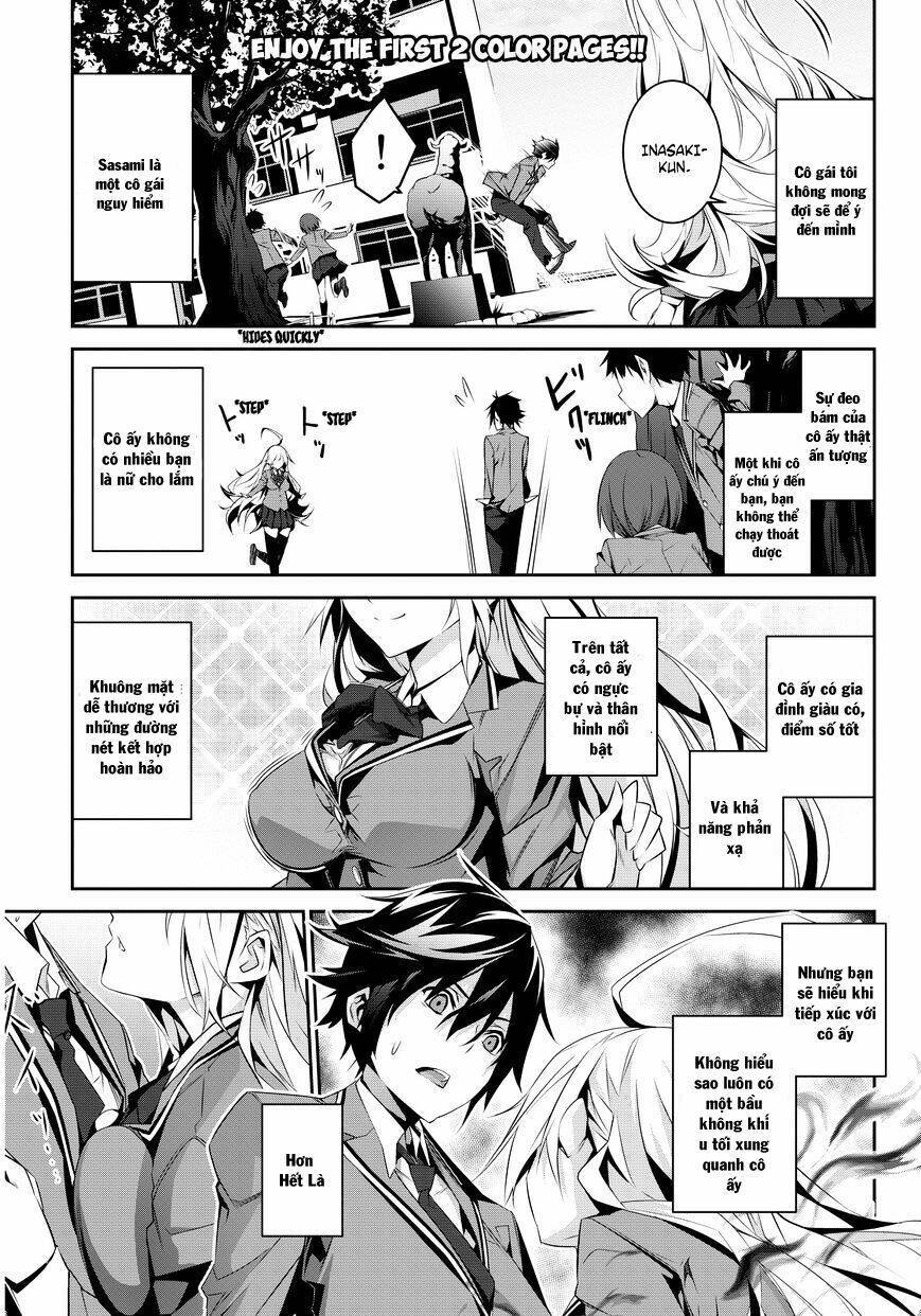 Tôi không thể làm Nanai Sanami ghét tôi Chapter 1: One shot - Trang 2