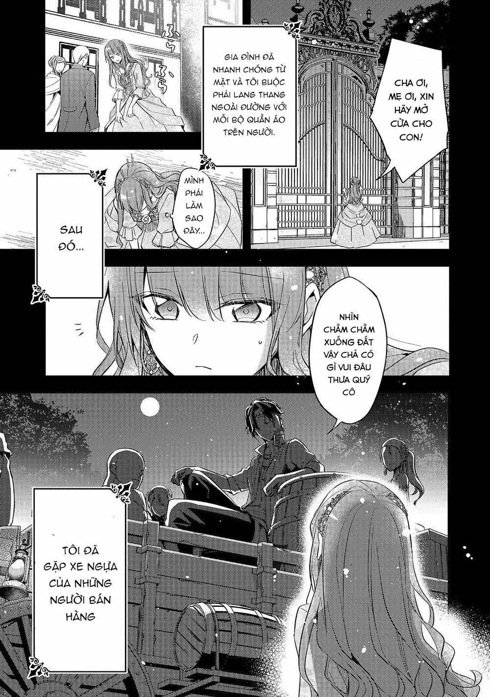 loop 7-kaime no akuyaku reijou wa, moto tekikoku de juukimama na hanayome seikatsu o mankitsu suru Chapter 0 - Trang 2