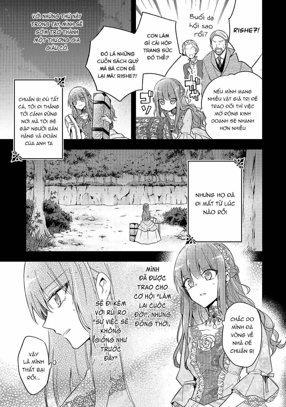 loop 7-kaime no akuyaku reijou wa, moto tekikoku de juukimama na hanayome seikatsu o mankitsu suru Chapter 0 - Trang 2