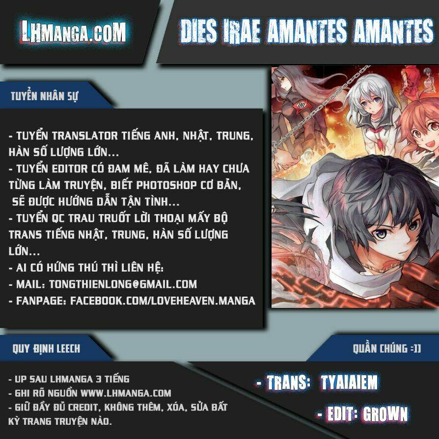 Dies irae Amantes Amentes Chapter 2 - Next Chapter 3: Contact...and then