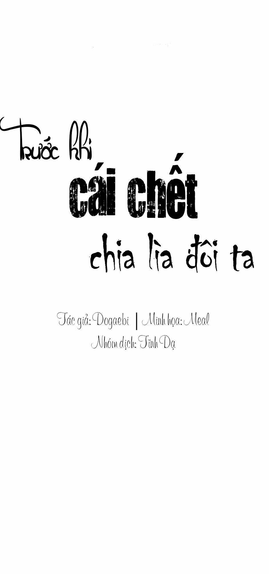 trước khi cái chết chia lìa đôi ta chapter 23 - Trang 2