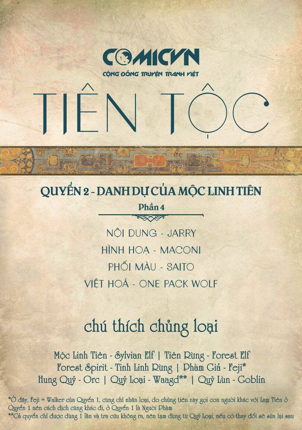 Tiên Tộc | Elves Chapter 4 - Next 