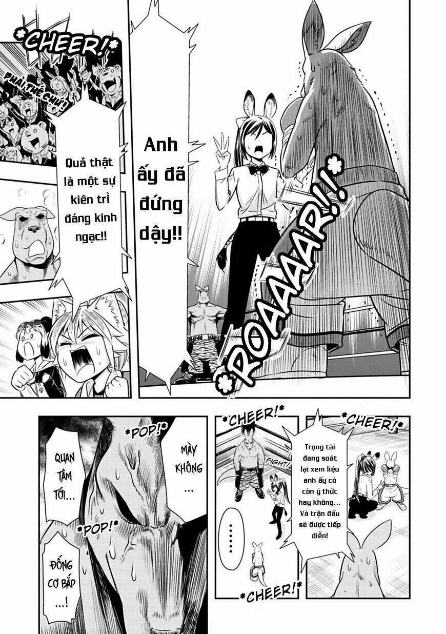 murenase! shiiton gakuen chapter 31: chuột túi boxing (phần 4) - Trang 2