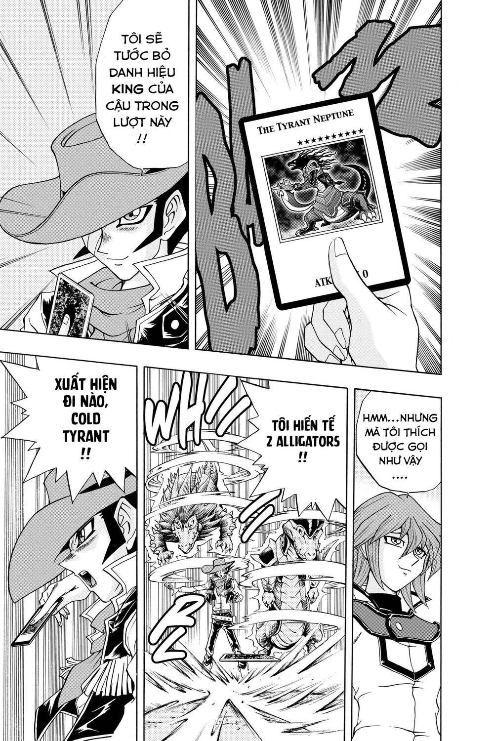 yu-gi-oh! manga collection chapter 45: thực lực của king atticus - Trang 2