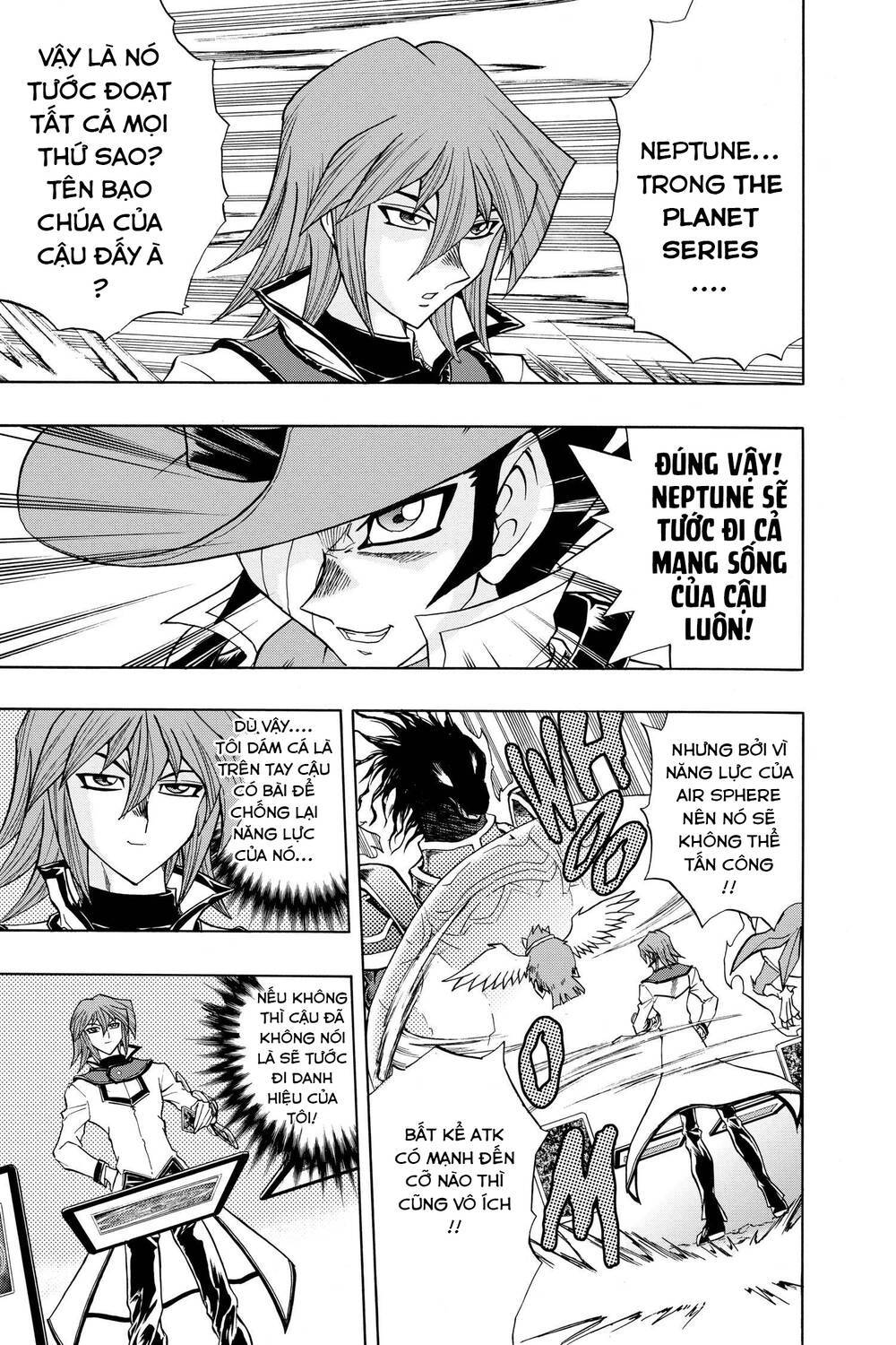 yu-gi-oh! manga collection chapter 45: thực lực của king atticus - Trang 2