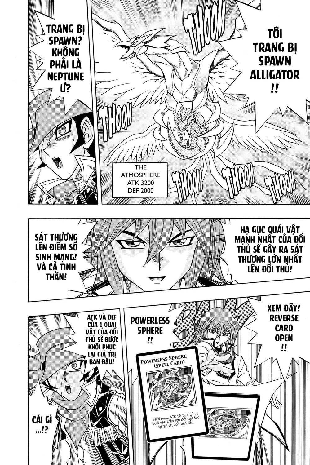 yu-gi-oh! manga collection chapter 45: thực lực của king atticus - Trang 2