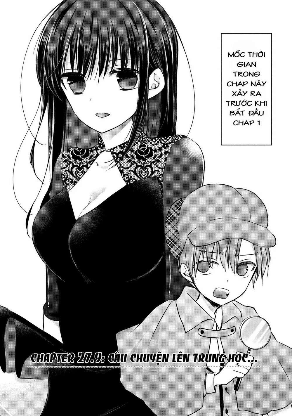 midara na ao-chan wa benkyou ga dekinai chapter 27.9: câu chuyện lên trung học - Next chapter 28: Đêm mất ngủ