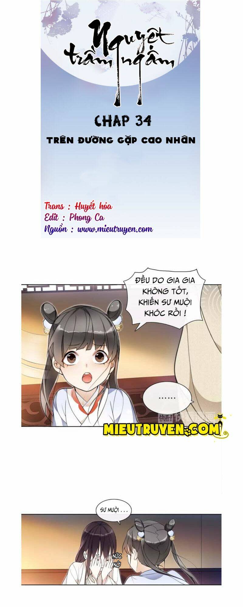 nguyệt trầm ngâm chapter 34 - Trang 2