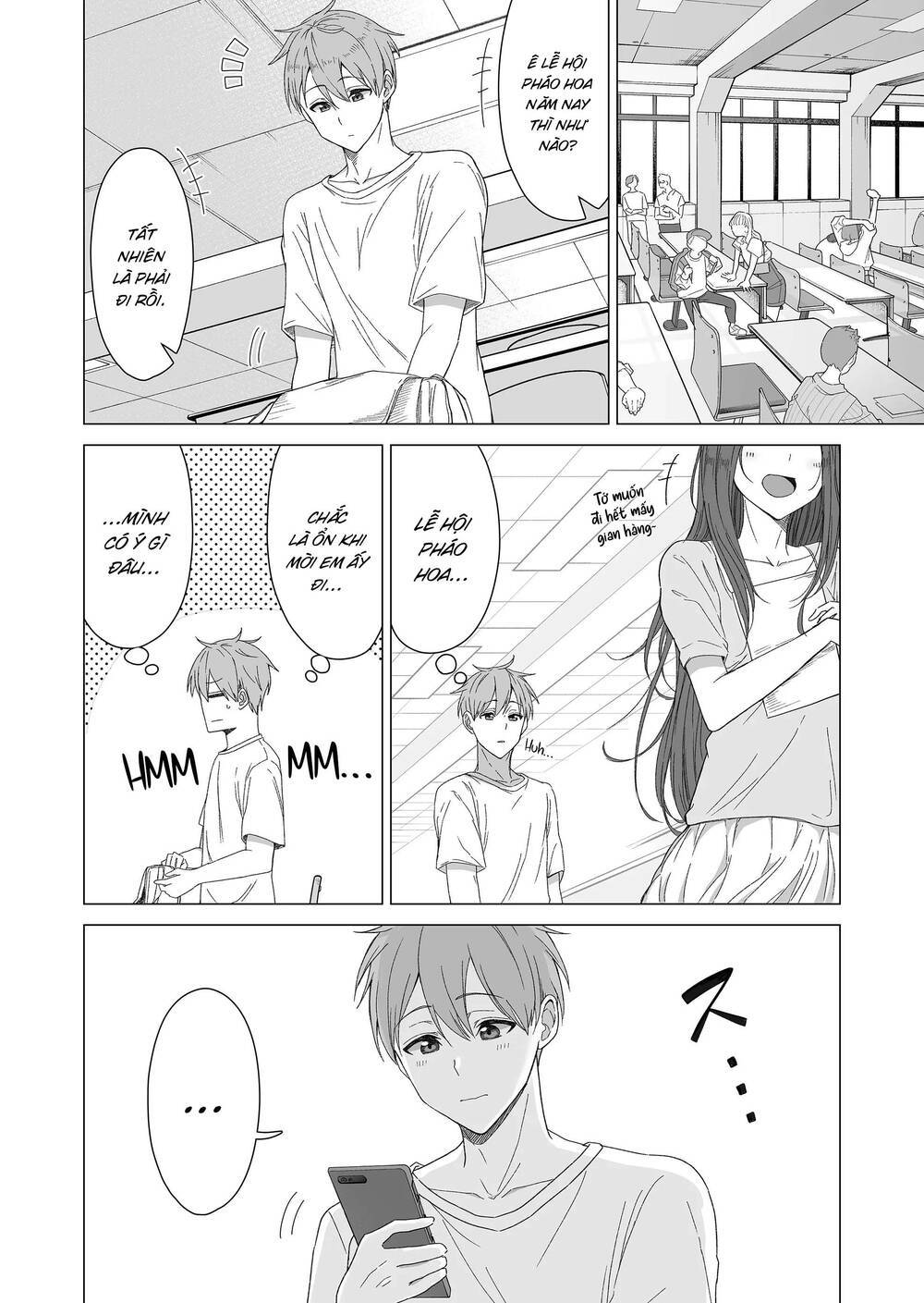 amai - san tuy lạnh lùng nhưng lại rất ngọt ngào chapter 8 - Trang 2