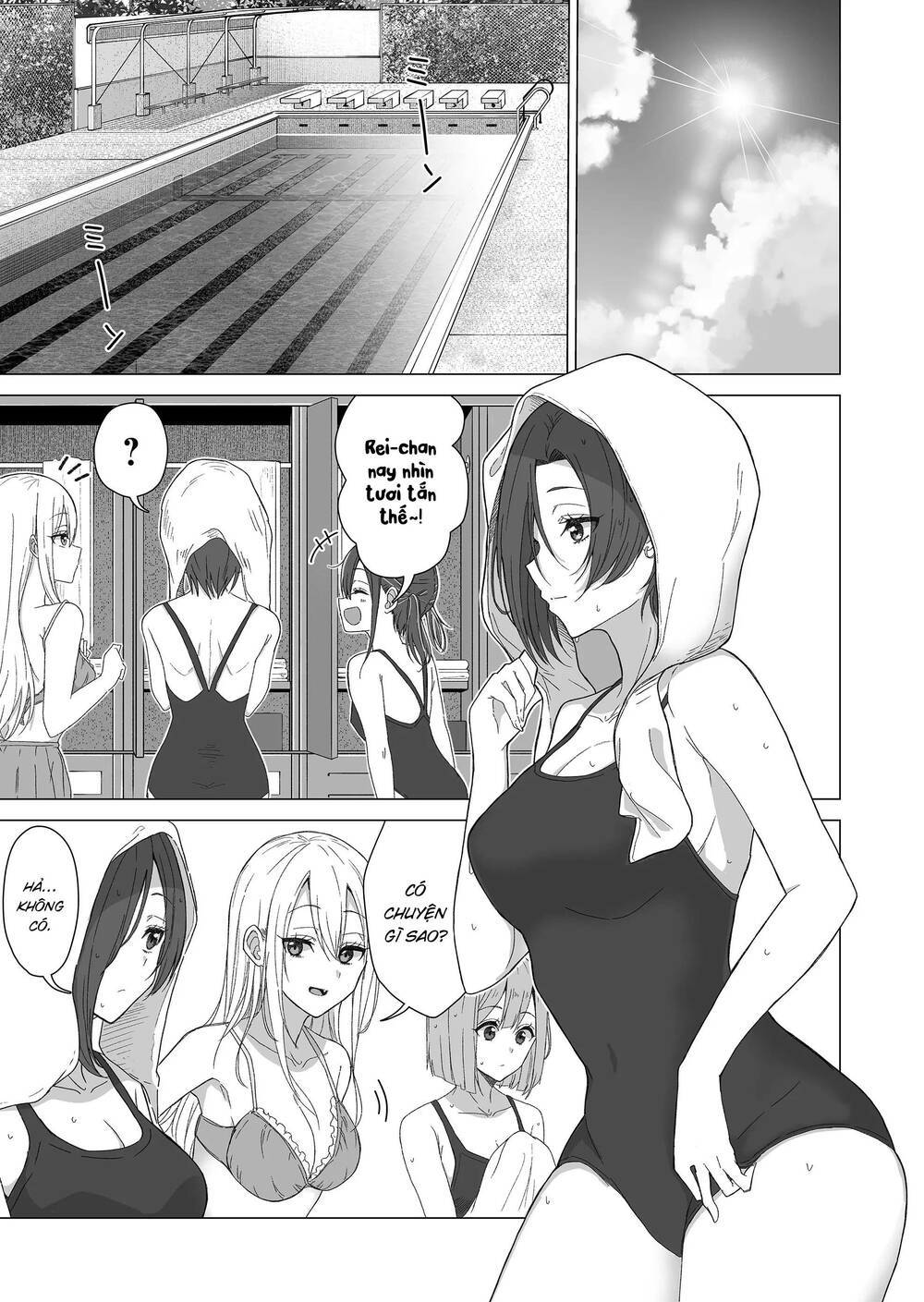 amai - san tuy lạnh lùng nhưng lại rất ngọt ngào chapter 8 - Trang 2