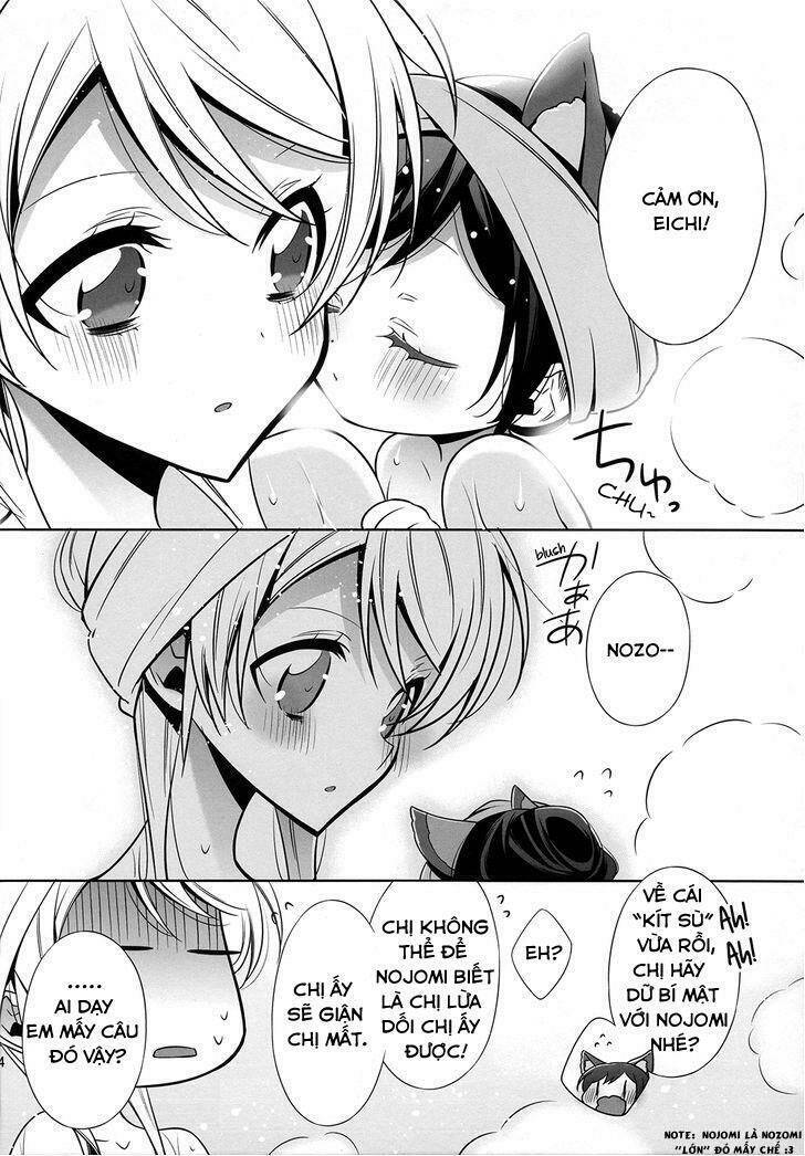 Love Live! - Elichika is Together with Nontanu! (Doujinshi) Chapter 1: One shot - Trang 2