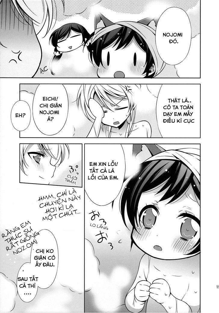 Love Live! - Elichika is Together with Nontanu! (Doujinshi) Chapter 1: One shot - Trang 2