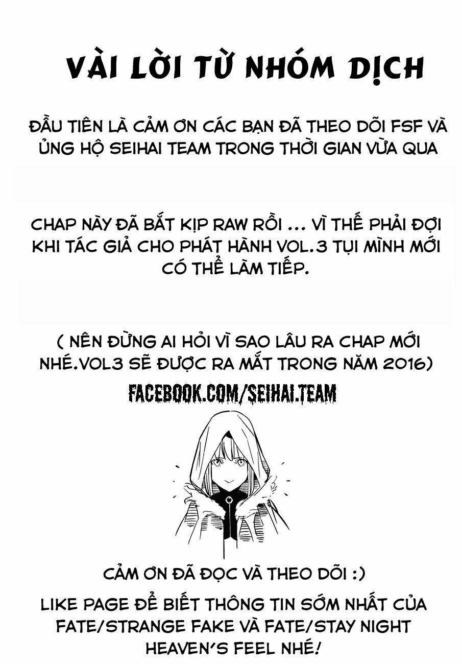 fate/strange fake chapter 9 - Trang 2