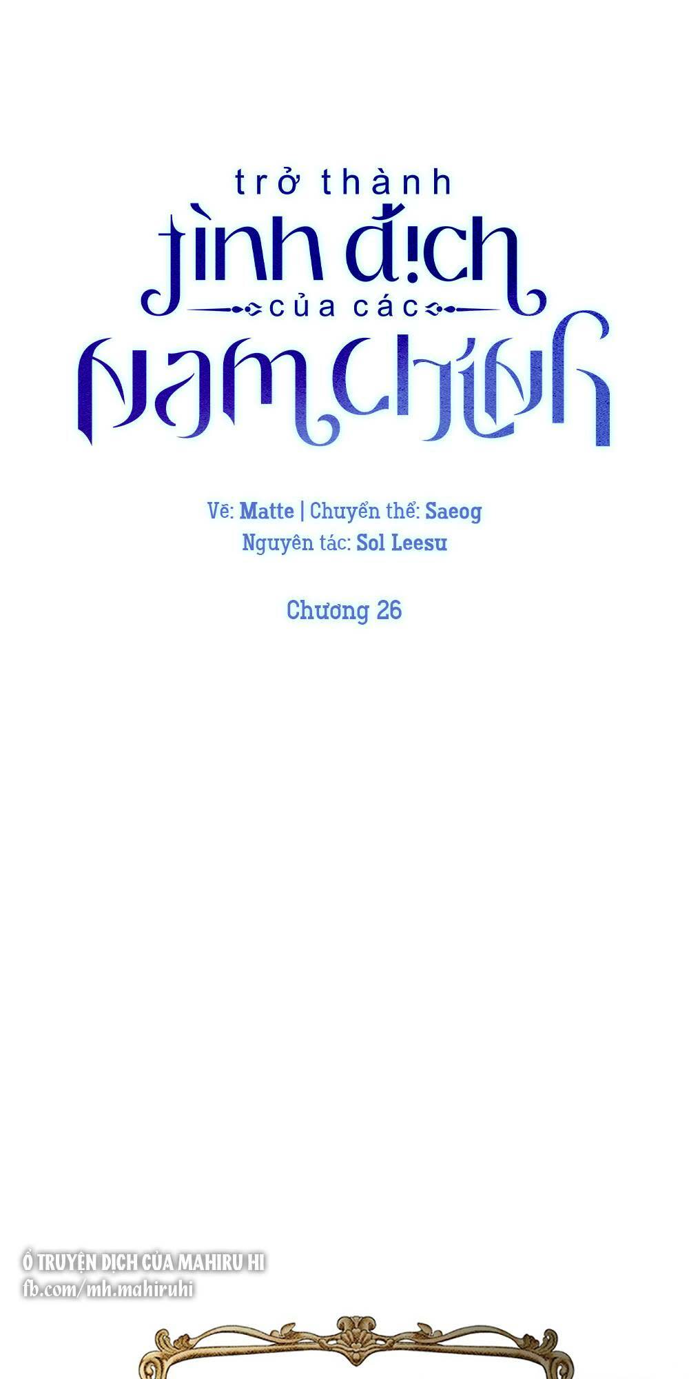 trở thành tình địch của các nam chính Chapter 26 - Next Chapter 27