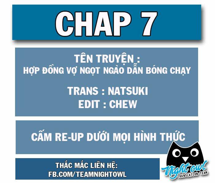 hợp đồng vợ ngọt ngào dẫn bóng chạy chương 7 - Next chương 8