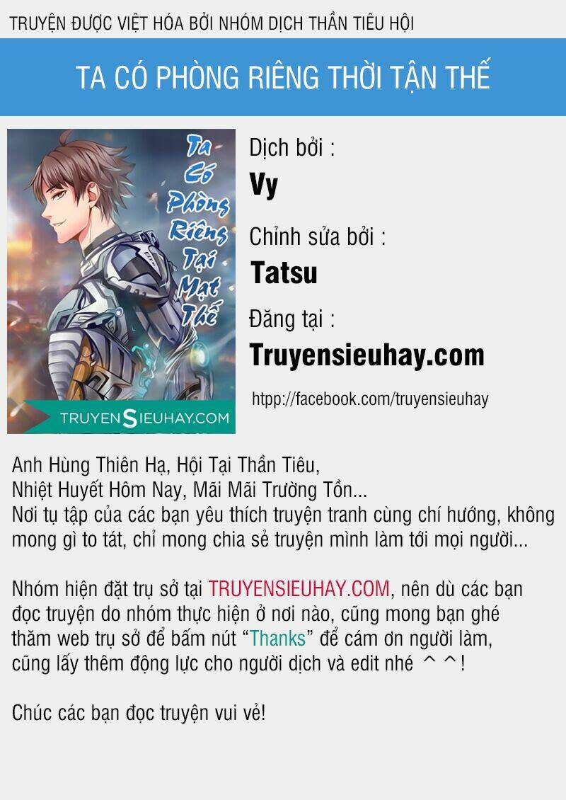 ta có phòng riêng thời tận thế chapter 10.2 - Next chapter 11.1