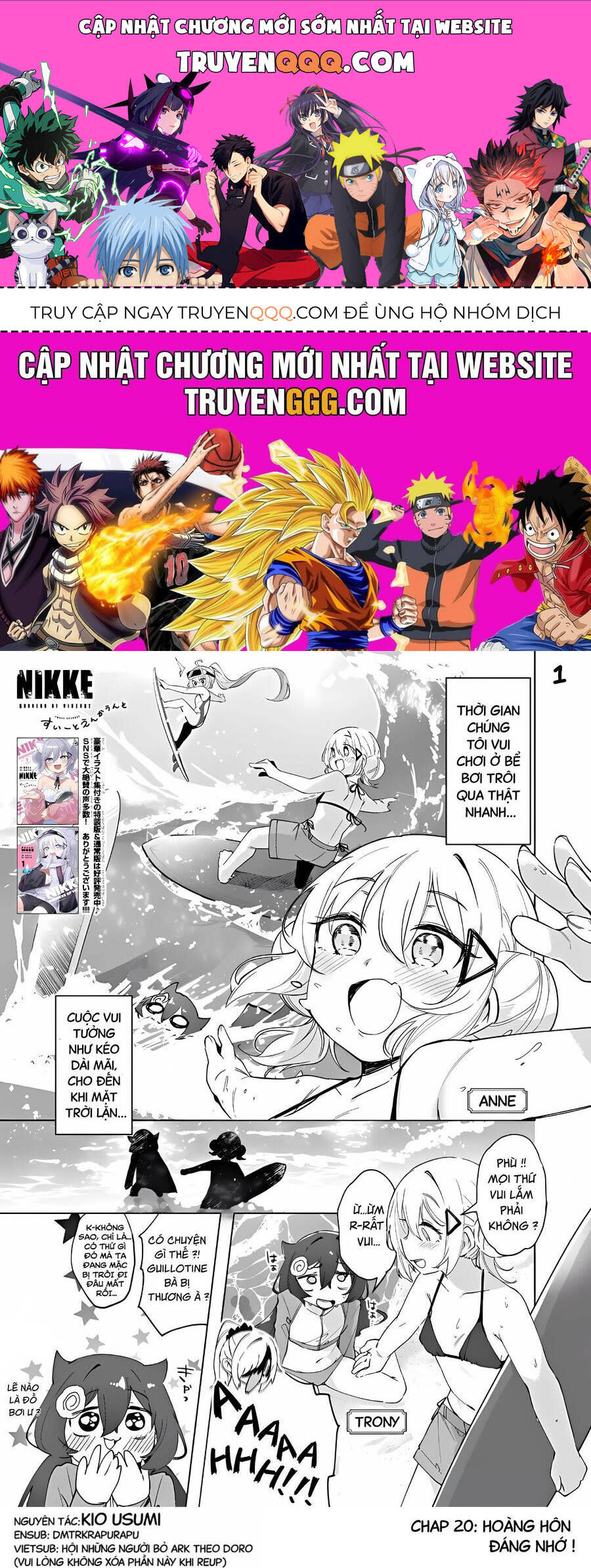 goddess of victory: nikke official four-panel comics Chapter 20 - Trang 2