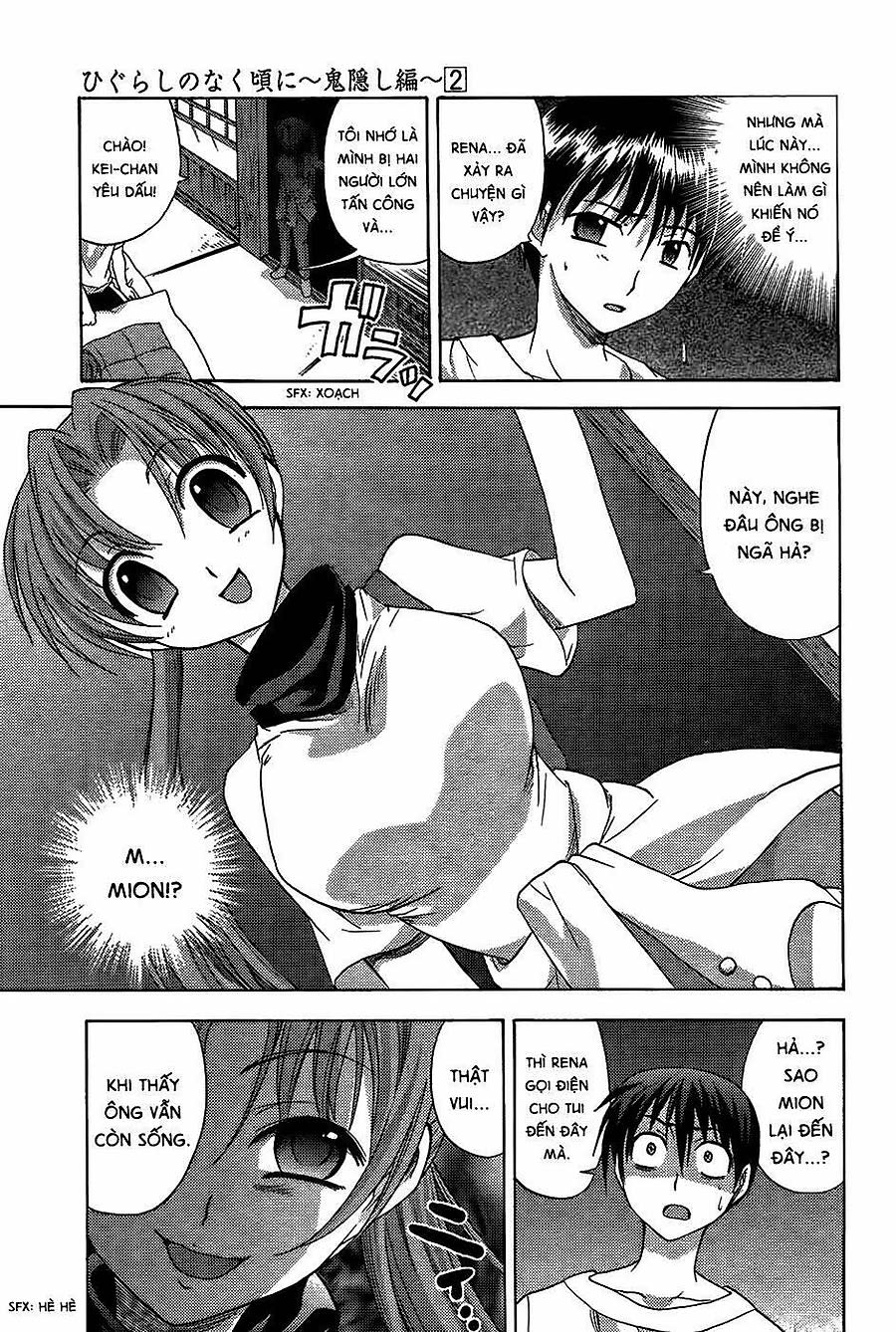 Higurashi No Naku Koro Ni - Onikakushi-Hen Chapter 11 - Trang 2