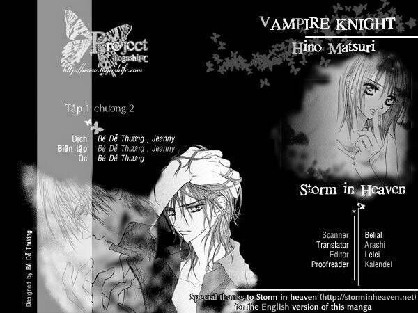 Hiệp sĩ Vampire Chapter 2 - Trang 2