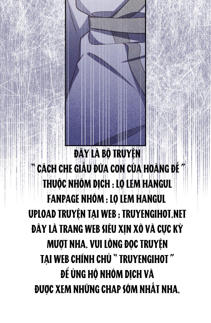 Cách che giấu đứa con của hoàng đế Chap 20 - Next Chap 21