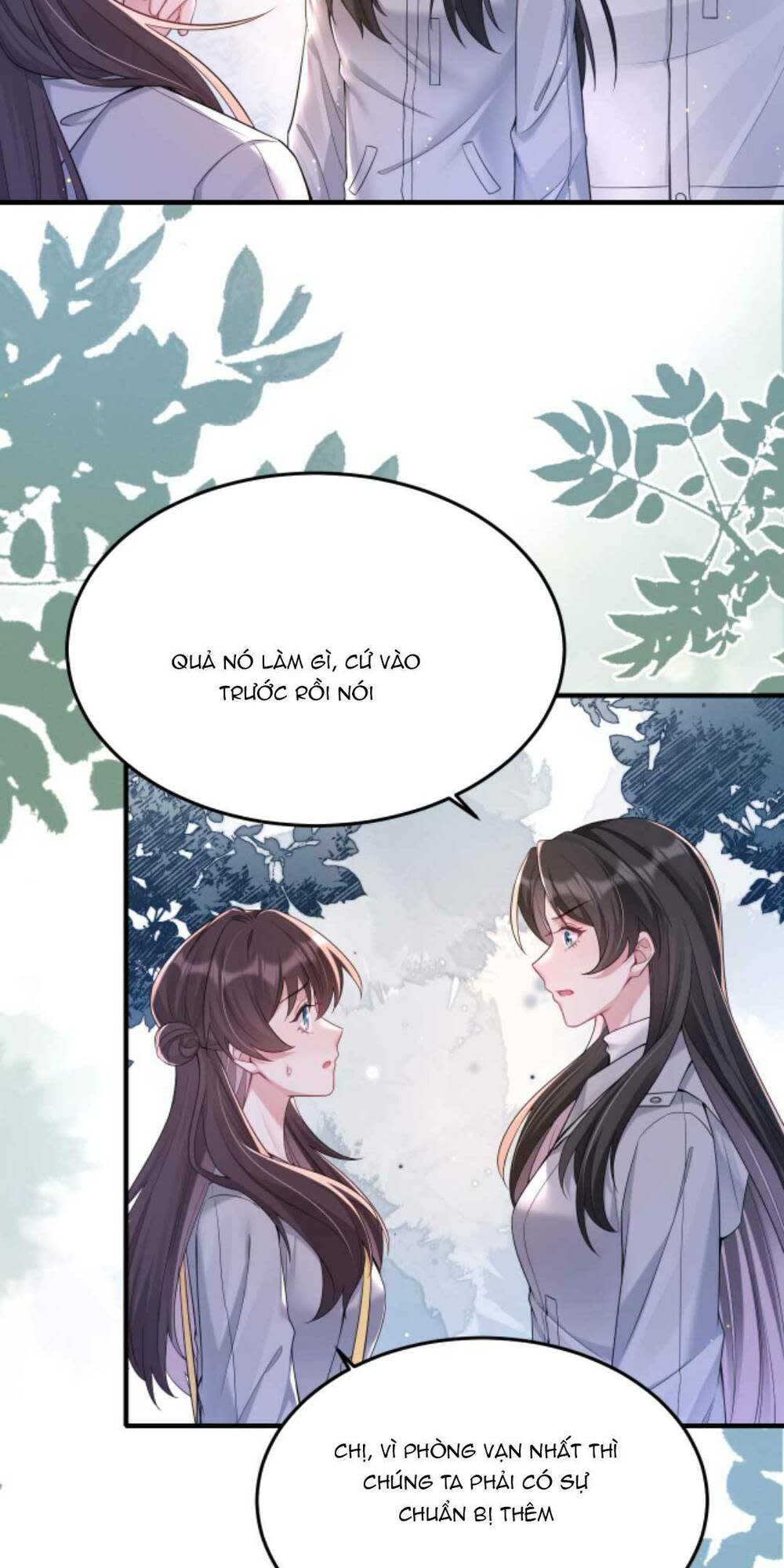 đứng yên! em gái chúng tôi nói trên đầu bạn có quỷ. chapter 149 - Trang 2