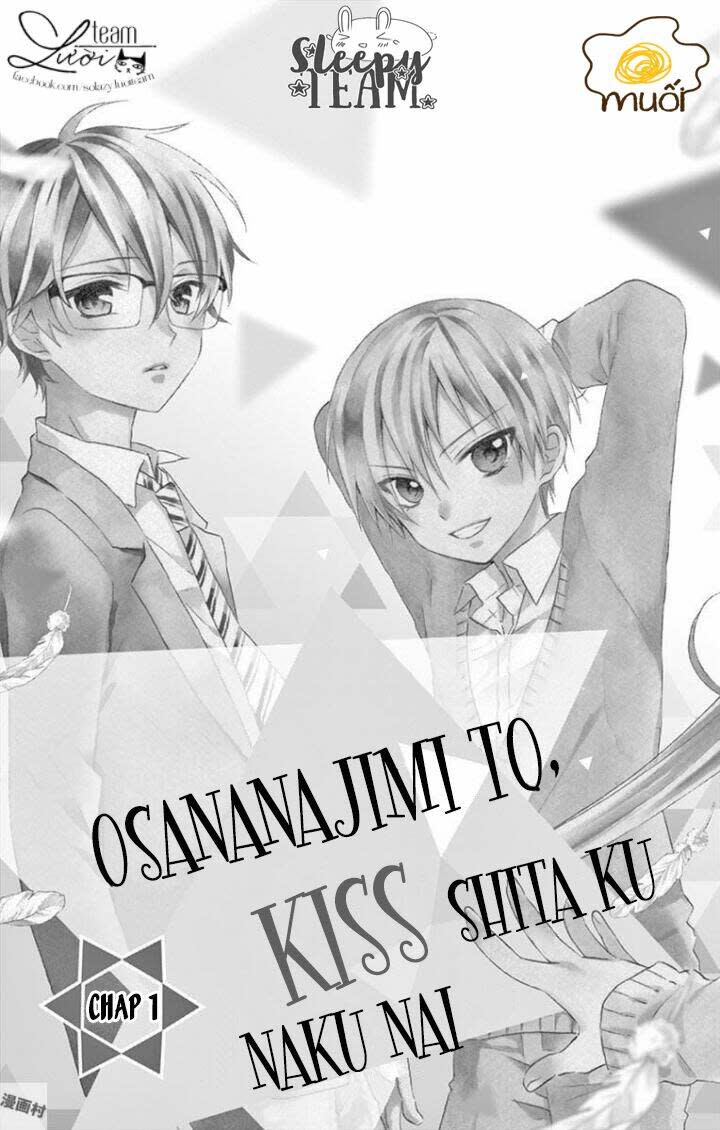 Osananajimi To, Kiss Shitakunakunai Chapter 1 - Trang 2