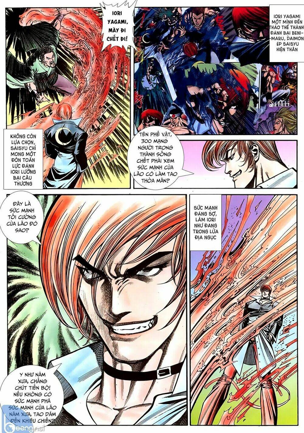 king of fighters toàn tập chapter 8 - Next chapter 9