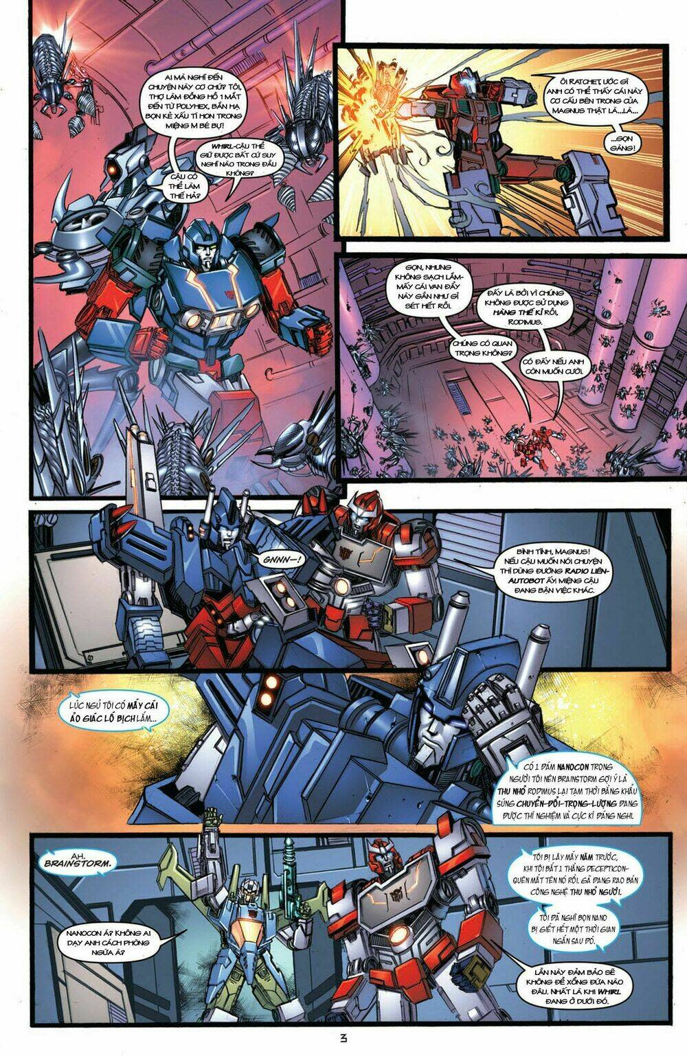 The Transformers: More Than Meets The Eye Chapter 7.1 - Next Chapter 8