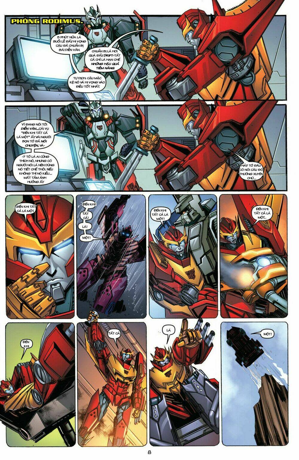 The Transformers: More Than Meets The Eye Chapter 7.1 - Next Chapter 8