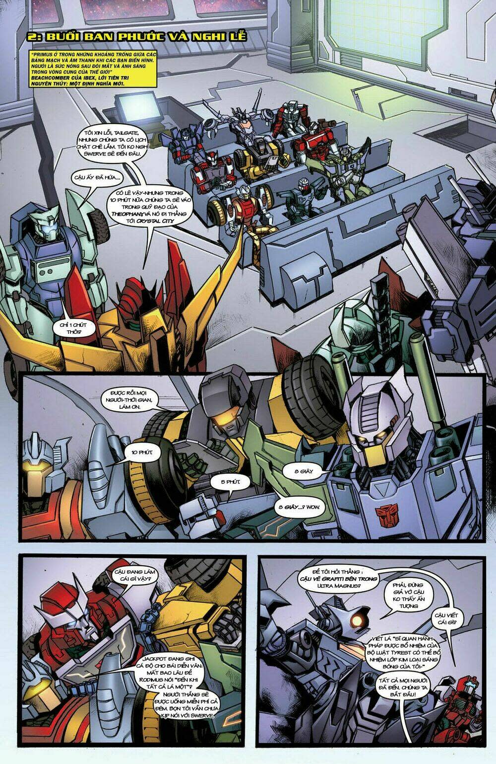 The Transformers: More Than Meets The Eye Chapter 7.1 - Next Chapter 8