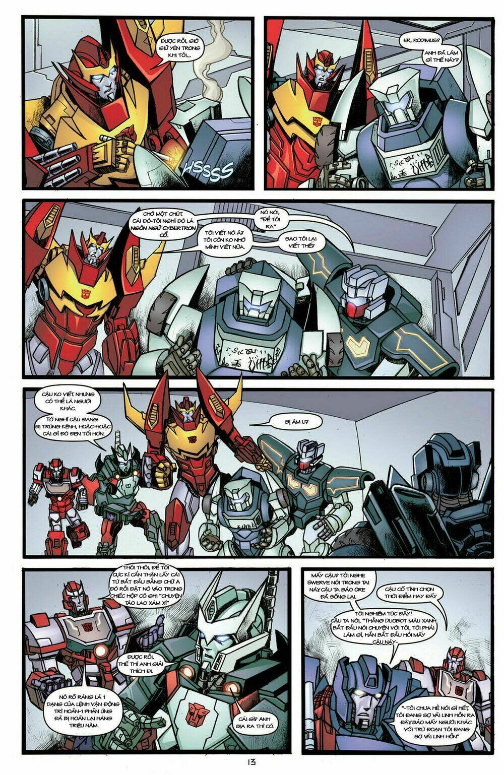 The Transformers: More Than Meets The Eye Chapter 7.1 - Next Chapter 8