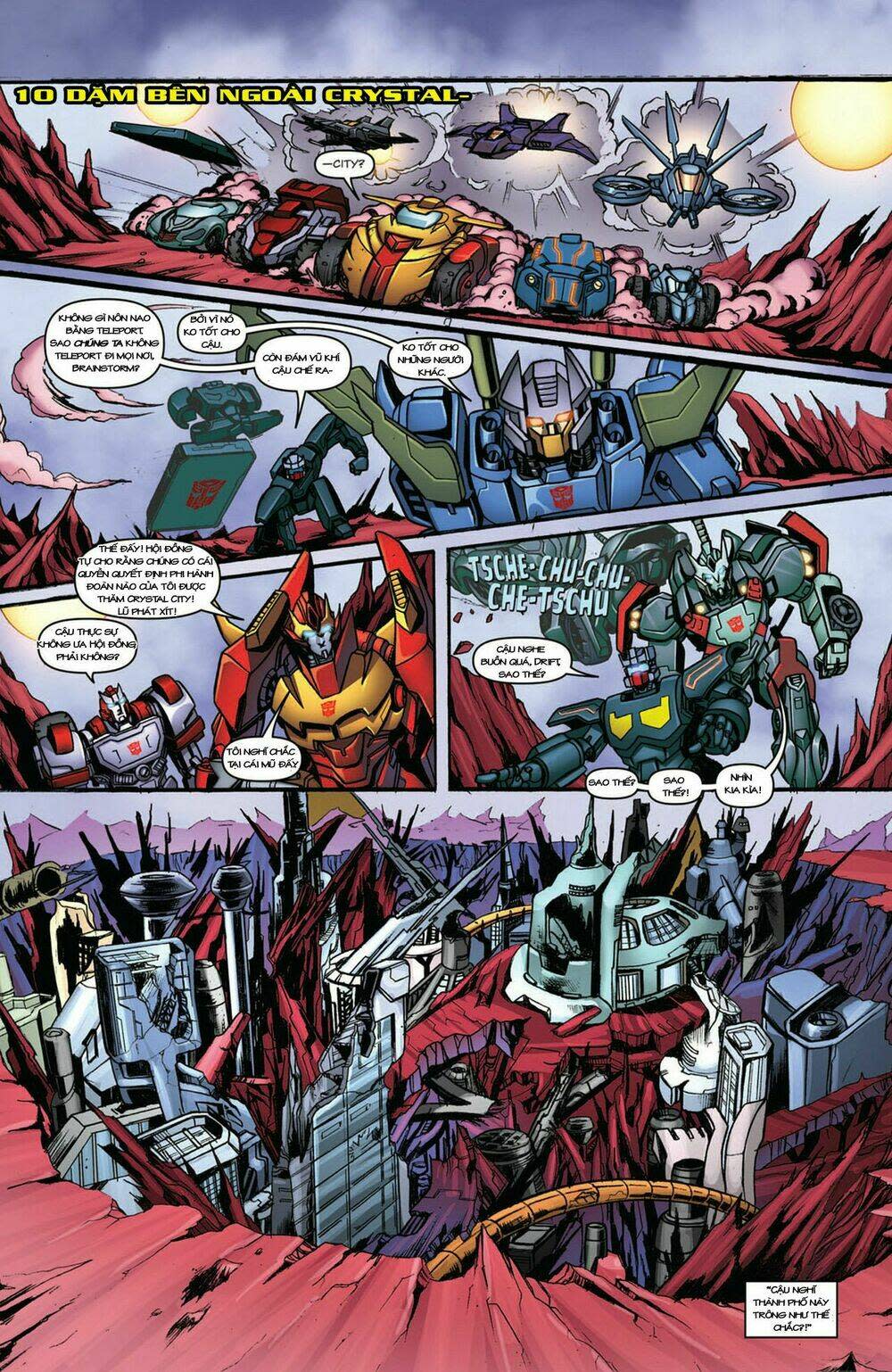 The Transformers: More Than Meets The Eye Chapter 7.1 - Next Chapter 8