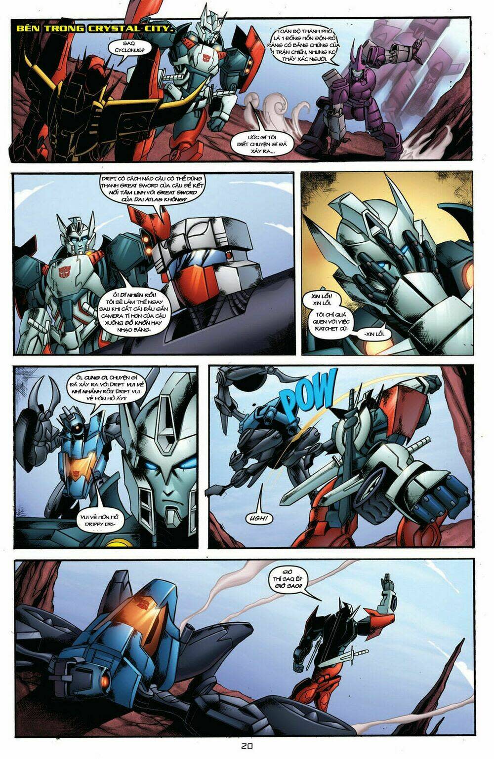 The Transformers: More Than Meets The Eye Chapter 7.1 - Next Chapter 8