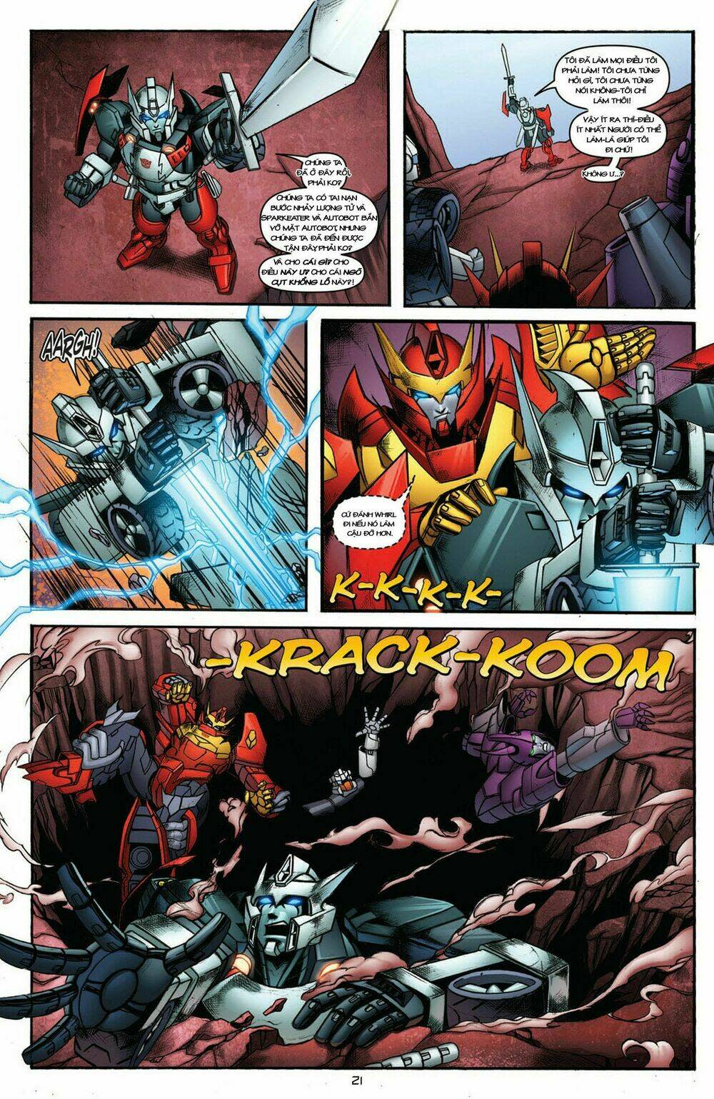 The Transformers: More Than Meets The Eye Chapter 7.1 - Next Chapter 8