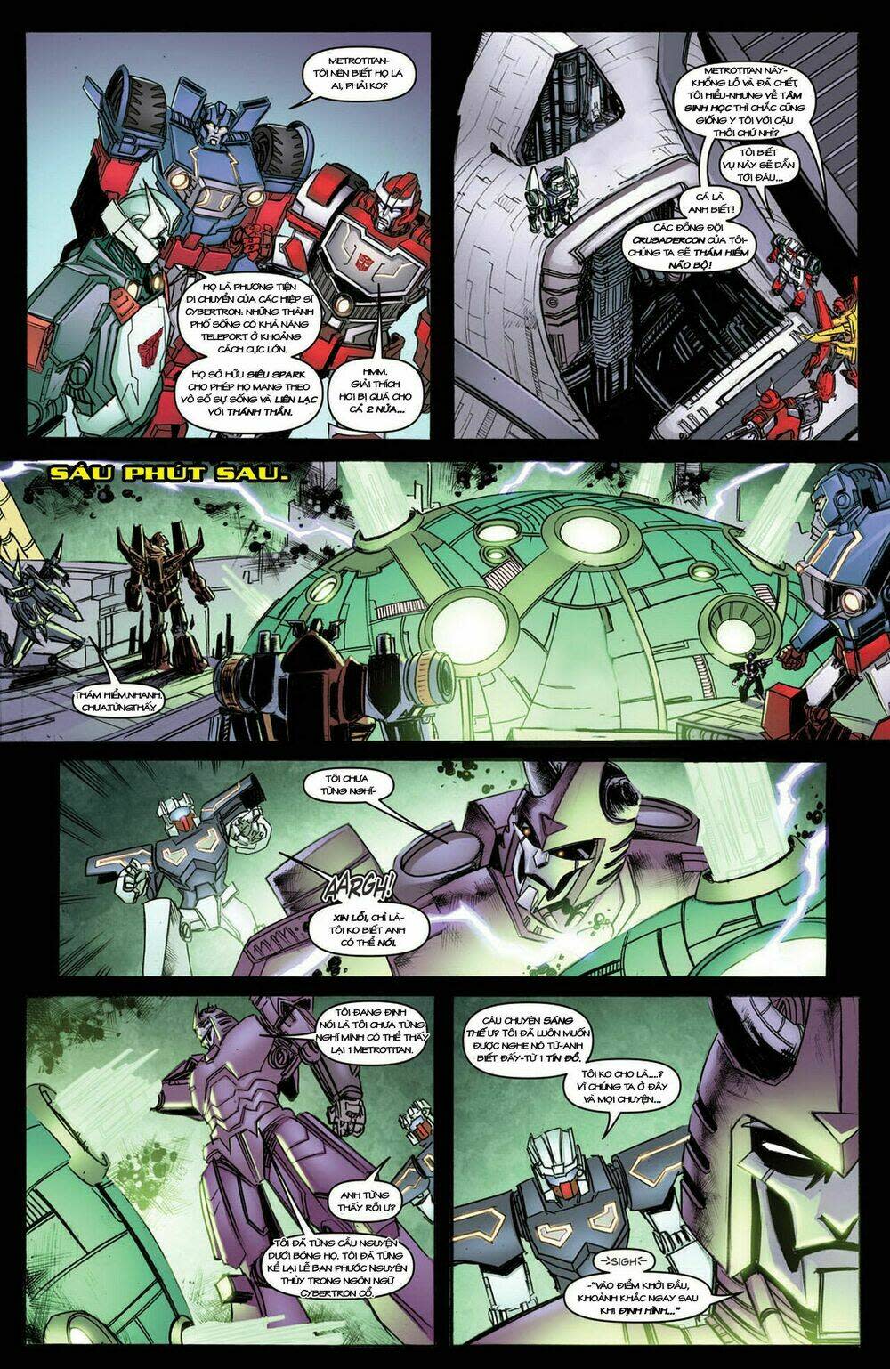 The Transformers: More Than Meets The Eye Chapter 7.1 - Next Chapter 8