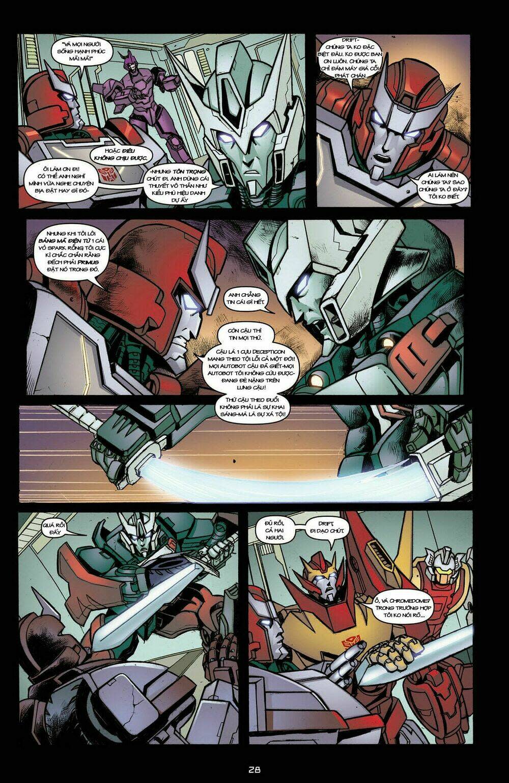 The Transformers: More Than Meets The Eye Chapter 7.1 - Next Chapter 8