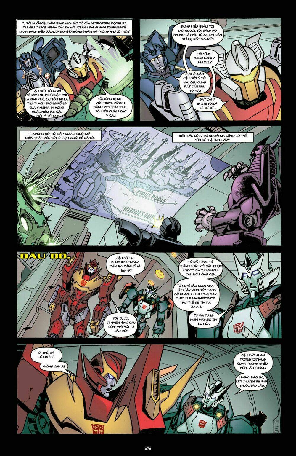 The Transformers: More Than Meets The Eye Chapter 7.1 - Next Chapter 8