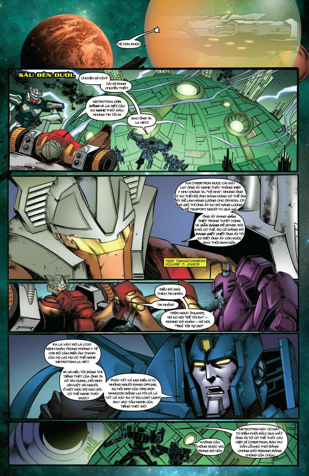 The Transformers: More Than Meets The Eye Chapter 7.1 - Next Chapter 8