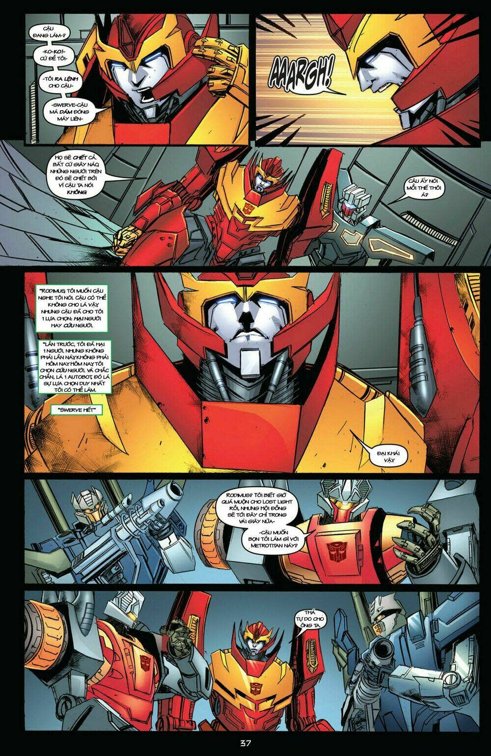 The Transformers: More Than Meets The Eye Chapter 7.1 - Next Chapter 8