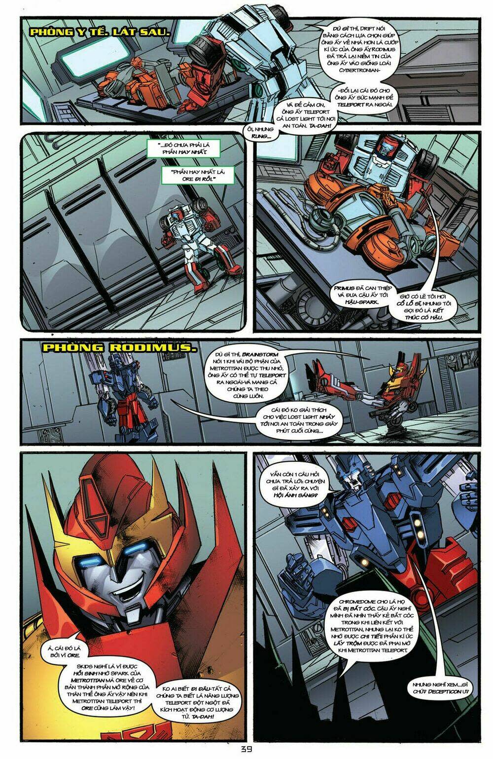 The Transformers: More Than Meets The Eye Chapter 7.1 - Next Chapter 8