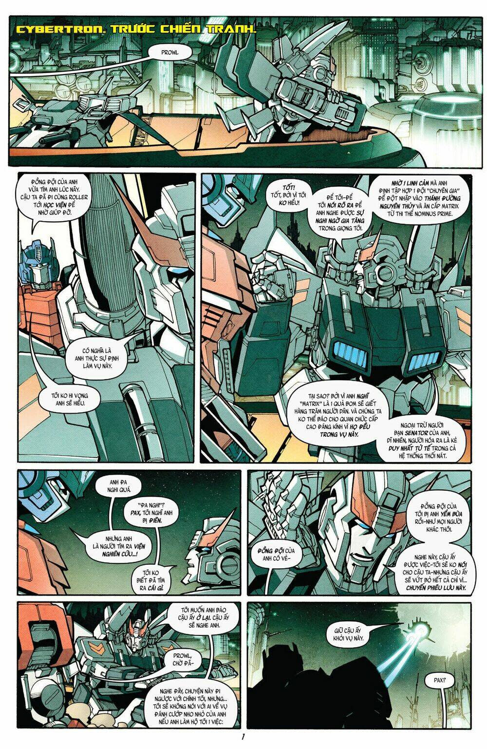 The Transformers: More Than Meets The Eye Chapter 11 - Next Chapter 12