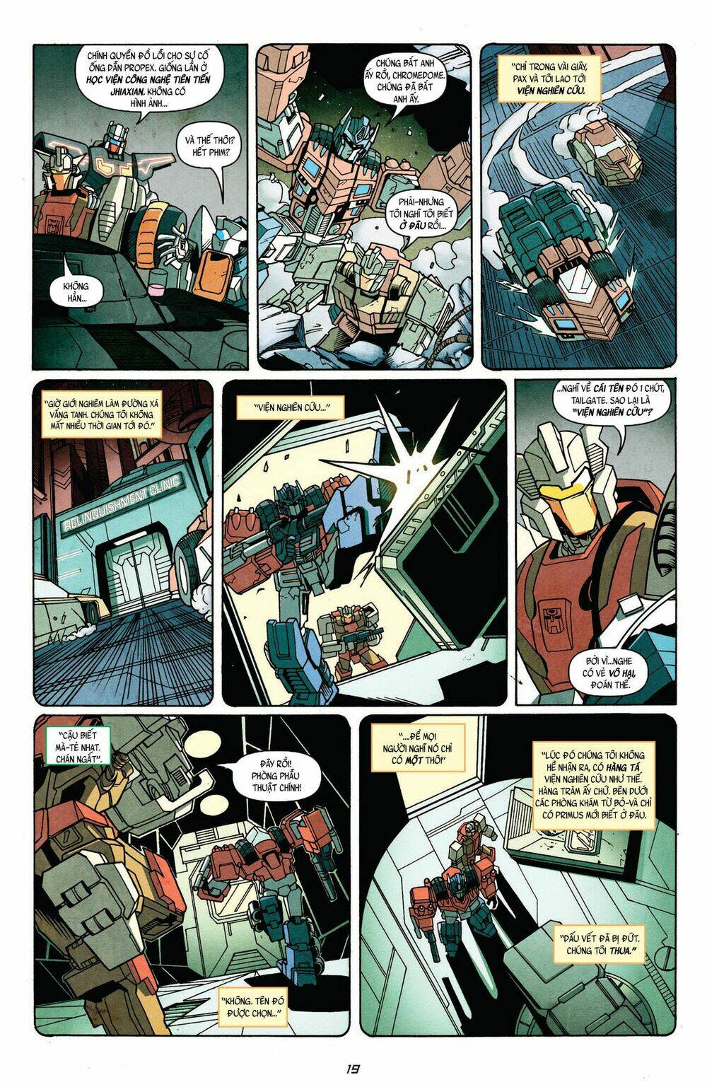 The Transformers: More Than Meets The Eye Chapter 11 - Next Chapter 12