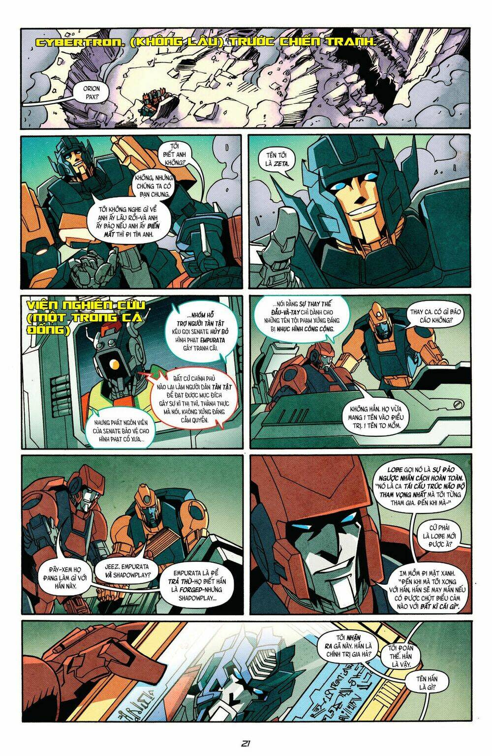 The Transformers: More Than Meets The Eye Chapter 11 - Next Chapter 12