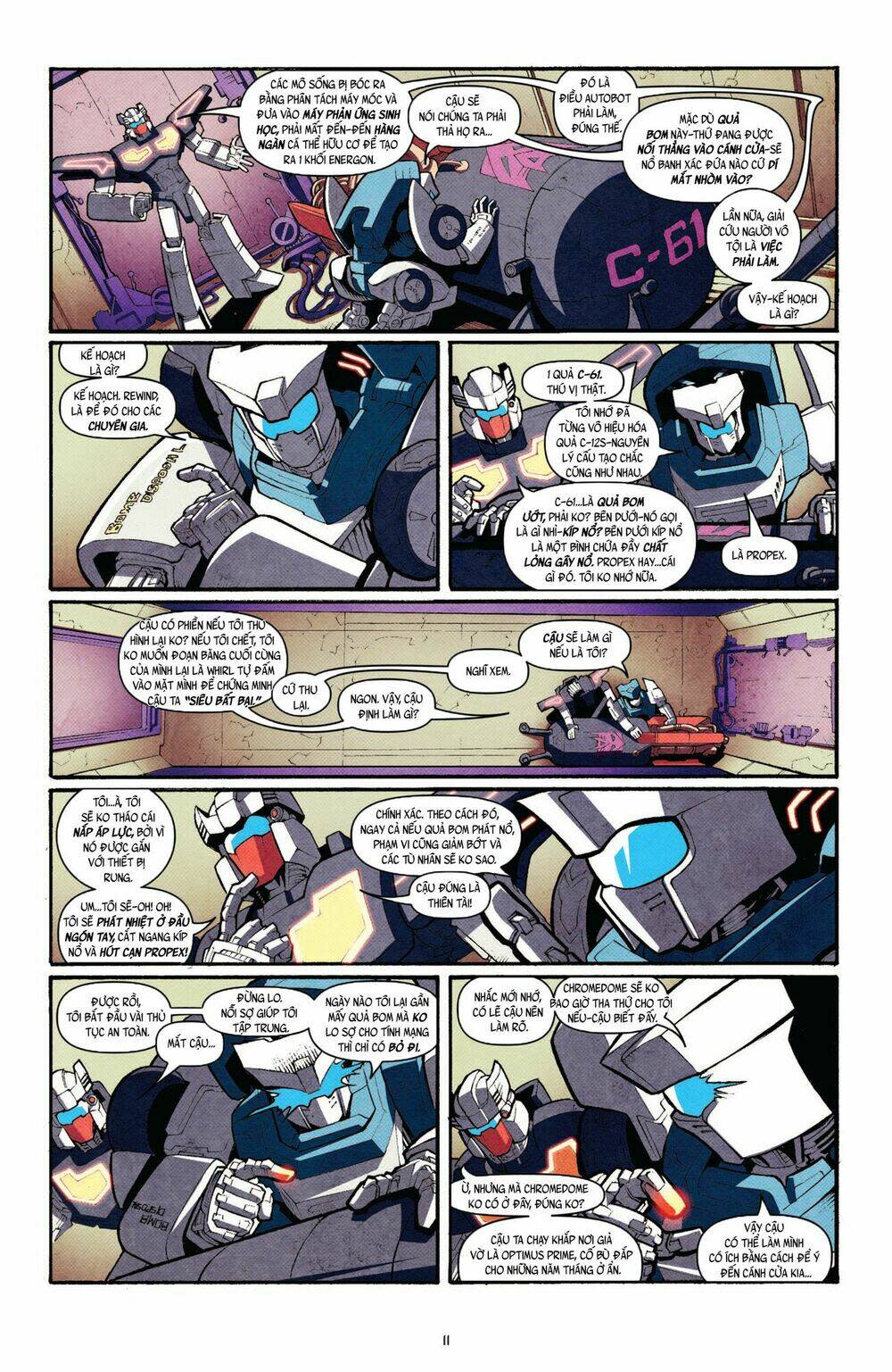 The Transformers: More Than Meets The Eye Chapter 12 - Next Chapter 13