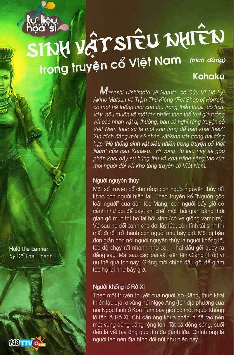 Tạp chí truyện tranh Việt Nam online - TTVO Chapter 5 - Next Chapter 6