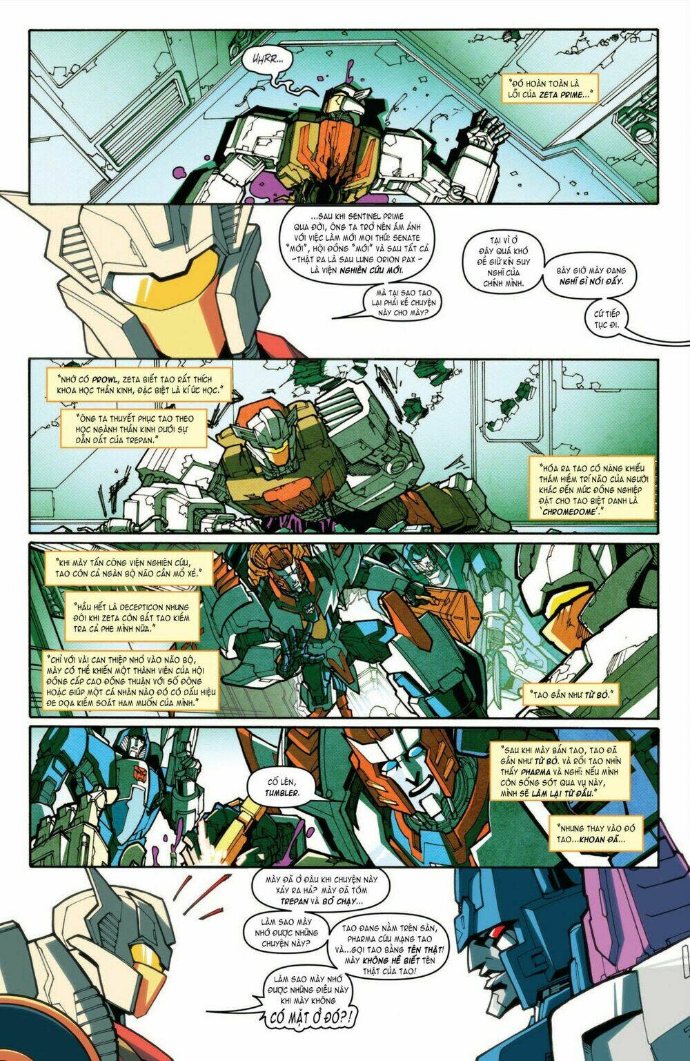 The Transformers: More Than Meets The Eye Chapter 14 - Next Chapter 15