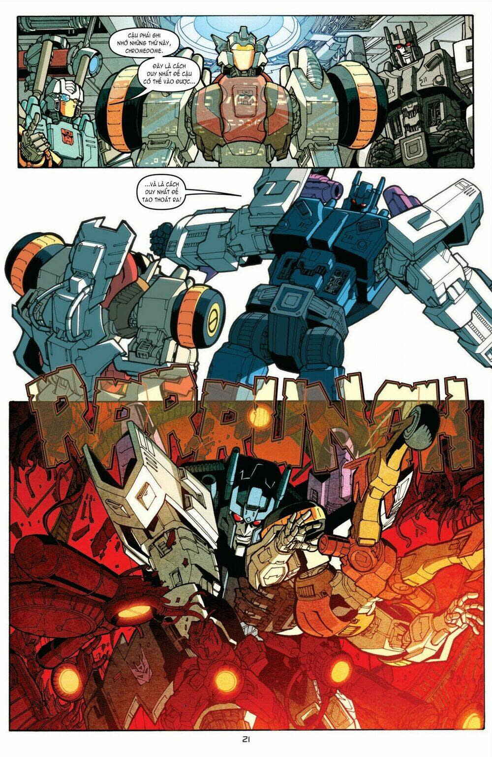 The Transformers: More Than Meets The Eye Chapter 14 - Next Chapter 15