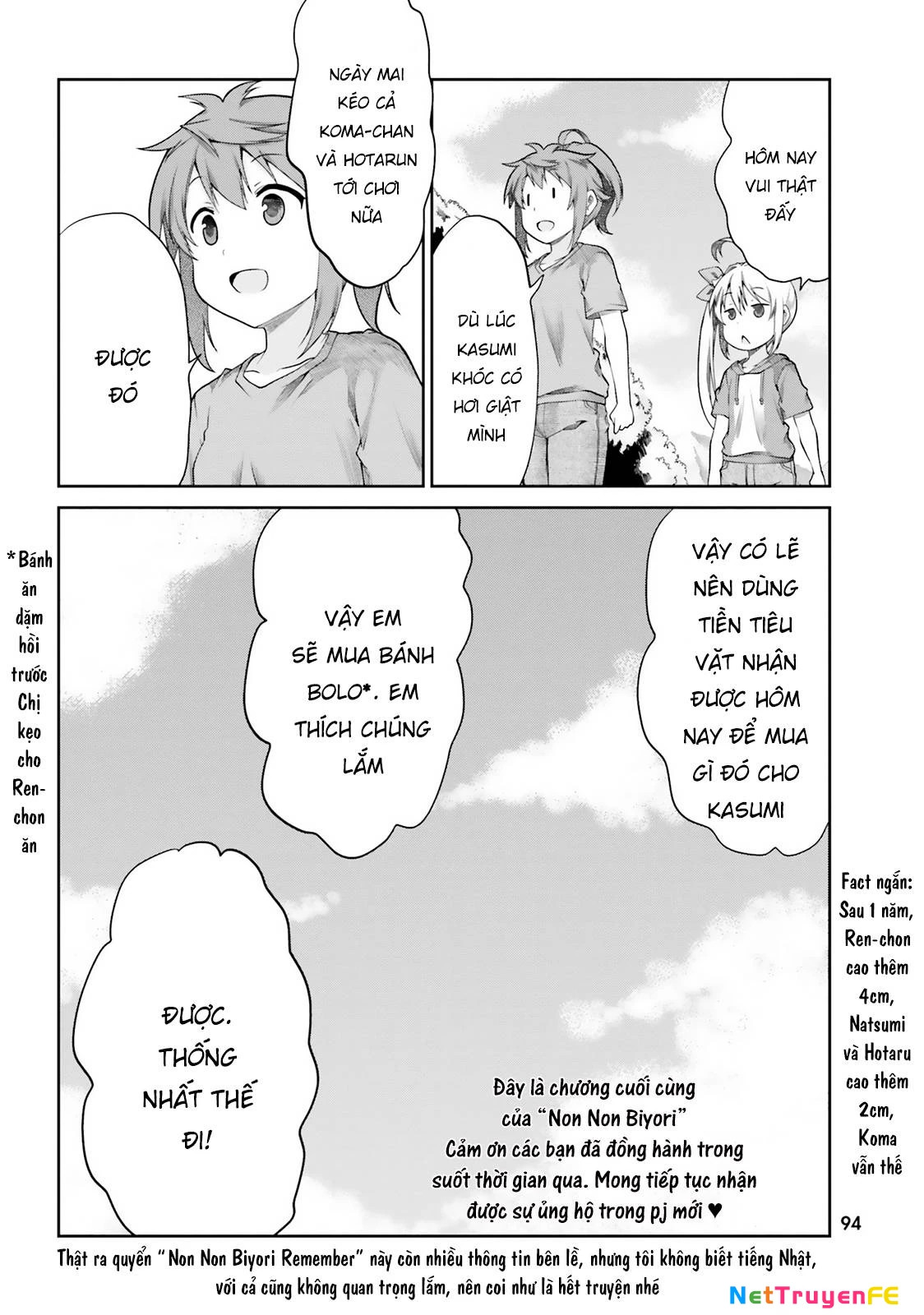 Non Non Biyori Remember Chapter 4 - Next Chapter 5