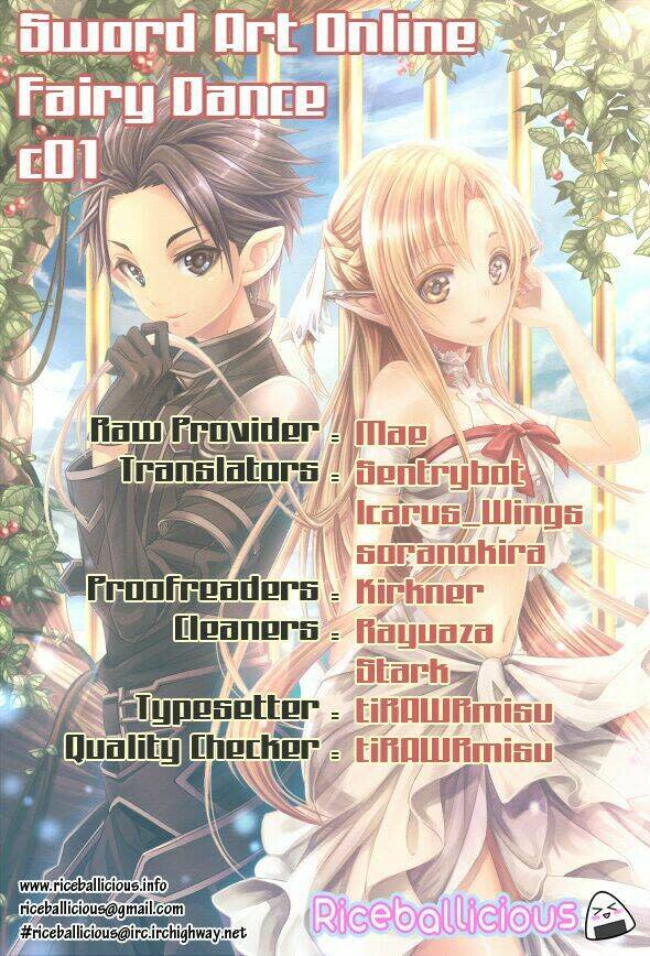 Sword Art Online: Fairy Dance Chapter 2.2 - Next Chapter 3: Raw