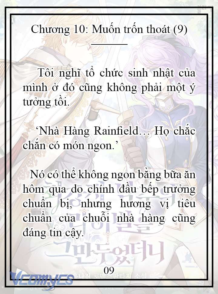 [novel] tôi không còn là đối thủ của nam chính Chương 10 - Trang 2